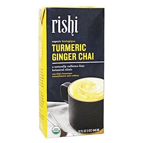 Rishi Tea Bev Turmeric Ginger Chai Con, 32 Oz, Packaging May Vary