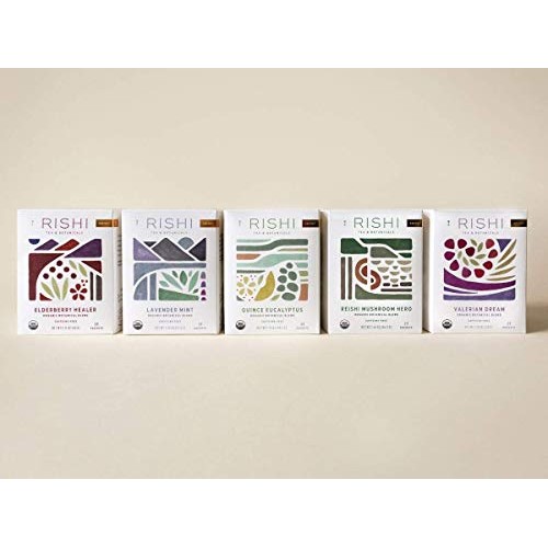 Rishi Tea English Breakfast Tea - Organic Black Tea Sachet Bags ...