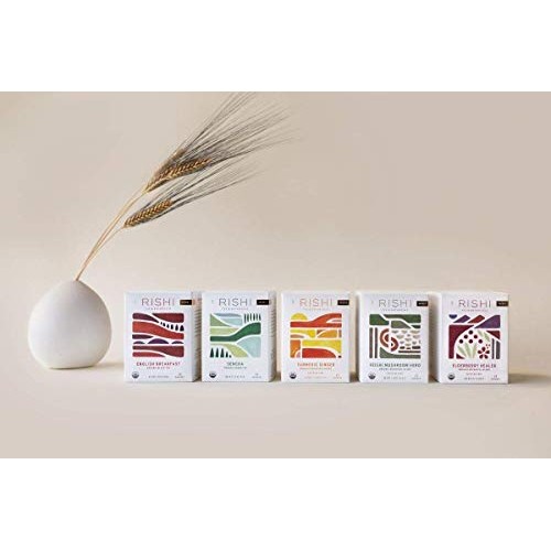 Rishi Tea English Breakfast Tea - Organic Black Tea Sachet Bags ...