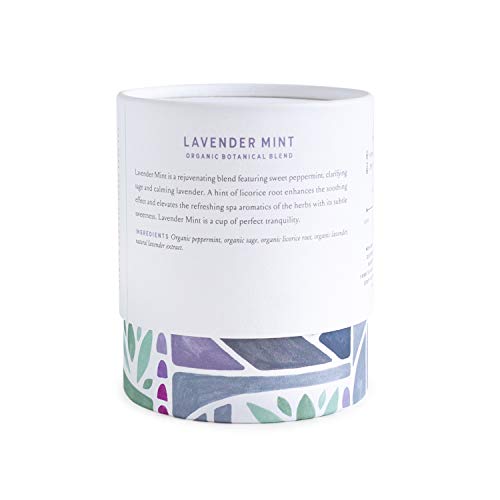Rishi Tea Lavender Mint Loose Leaf Herbal Tea | Immune Support,