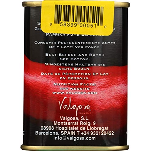 Safinter Smoked Spanish Paprika Bittersweet, 2.47 Ounce Tin