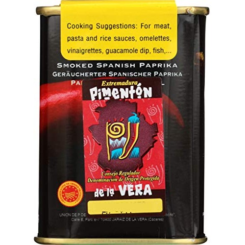 Safinter Smoked Spanish Paprika Bittersweet, 2.47 Ounce Tin