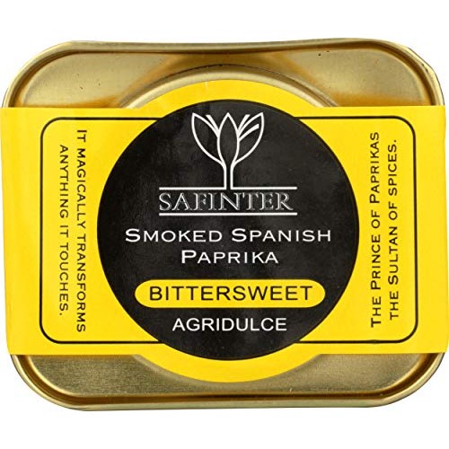 Safinter Smoked Spanish Paprika Bittersweet, 2.47 Ounce Tin