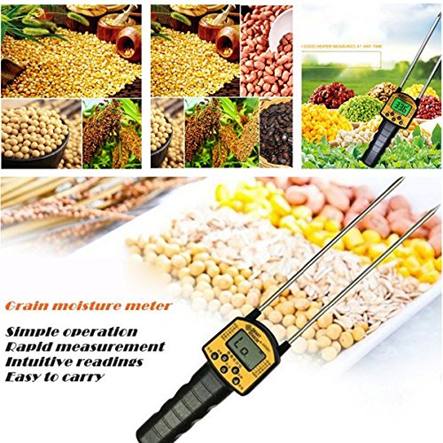 Rishil World Smartsensor Ar991 Digital Grain Moisture Meter For
