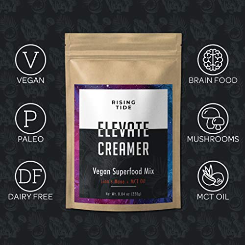 Rising Tide Elevate Vegan Coffee Creamer, Superfood Creamer With