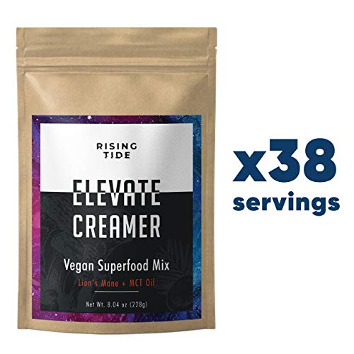 Rising Tide Elevate Vegan Coffee Creamer, Superfood Creamer With