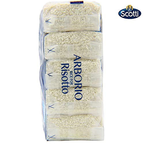 Riso Scotti Italian Arborio Risotto Rice | 1 Kilogram | 2.2 Poun