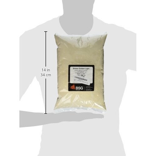 Ritebrew 812325 Briess - Dry Malt Extract - Golden Light - 3 Lbs.