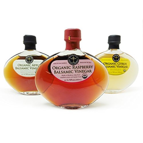 Ritrovo Organic Apple Balsamic Vinegar, 6.78Fl.Oz. 200Ml