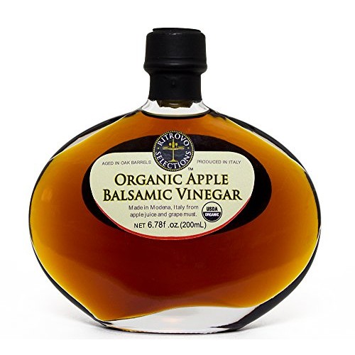 Ritrovo Organic Apple Balsamic Vinegar, 6.78Fl.Oz. 200Ml