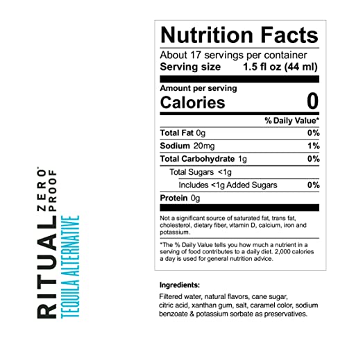 RITUAL ZERO PROOF Tequila Alternative | Award-Winning Non-Alcoho...
