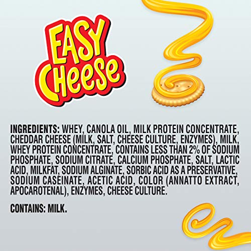 Ritz Original Crackers And Easy Cheese Cheddar Snack Variety Pac