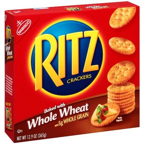 Ritz Whole Wheat Crackers 12.9 Oz 2 Pack
