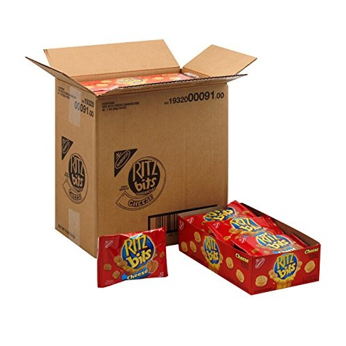 Ritz Bits Cheese Cracker, 1 Ounce Pack Of 12