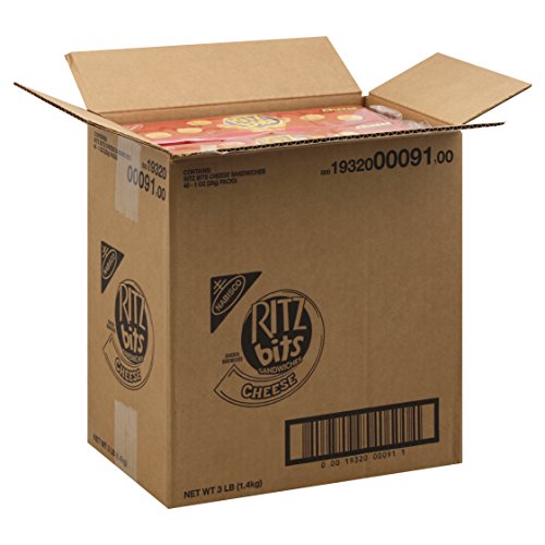 Ritz Bits Cheese Cracker, 1 Ounce Pack Of 12