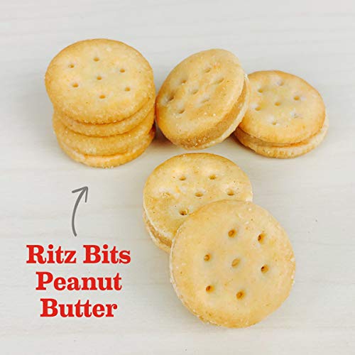 Ritz Bits Peanut Butter Cracker Sandwiches - Big Bag, 3 Ounce P