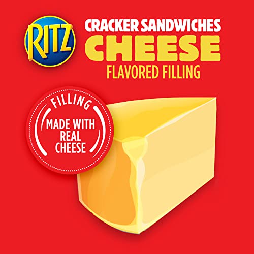 RITZ Cheese Sandwich Crackers, 48 Snack Packs 6 Boxes