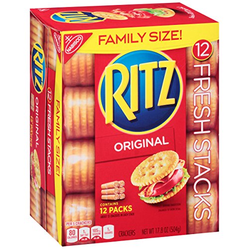 Ritz Fresh Stacks Original Crackers, Family Size, 17.8 Oz