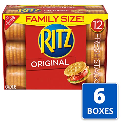 Ritz Fresh Stacks Original Crackers, Family Size, 6 - 17.8 Oz B