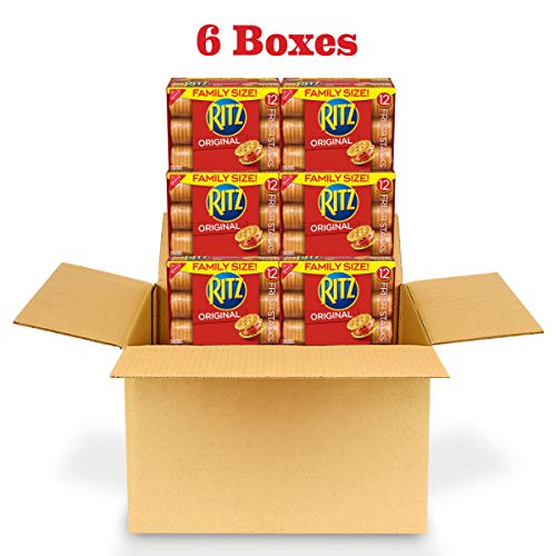 Ritz Fresh Stacks Original Crackers, Family Size, 6 - 17.8 Oz B