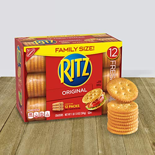 Ritz Fresh Stacks Original Crackers, Family Size, 6 - 17.8 Oz B