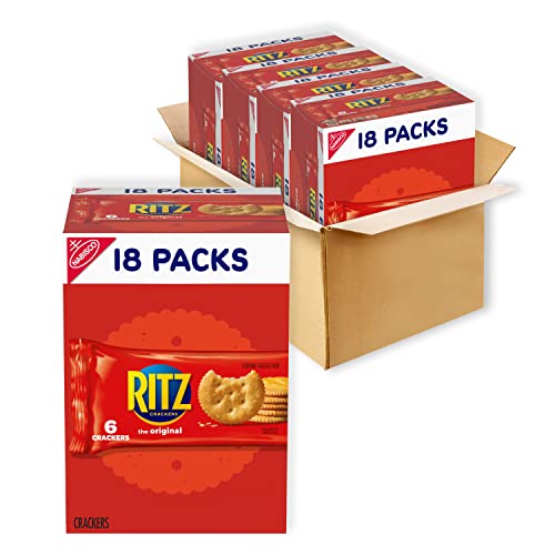 RITZ Original Crackers, 72 Snack Packs 4 Boxes