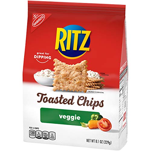 Ritz Toasted Chips Veggie, 6 - 81 Oz Bags