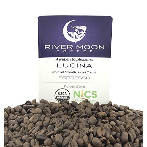 River Moon Organic Espresso Coffee Beans, 5 Lbs., Italian Style