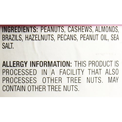 River Queen Premium Salted Mixed Nuts, 13 Ounce.