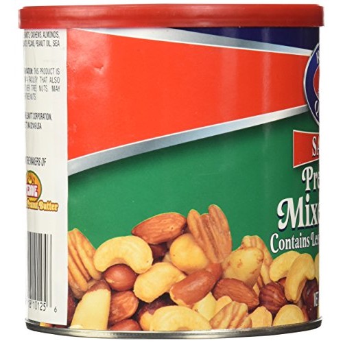 River Queen Premium Salted Mixed Nuts, 13 Ounce.