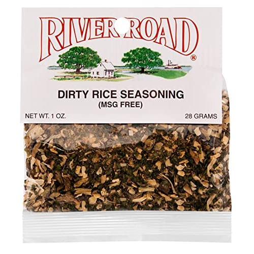 River Road Dirty Rice Seasoning 1 Ounce Bag No Msg, Very Low So River Road Dirty Rice Seasoning 1 Ounce Bag No Msg, Very Low So