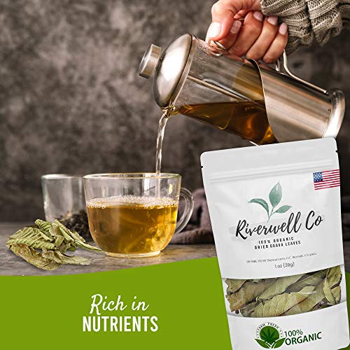 Organic Dried Whole Guava Leaves, Natural Guava Tea, Loose Leaf ...