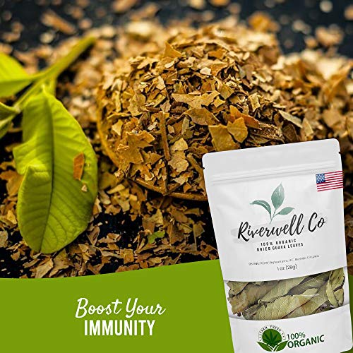 Organic Dried Whole Guava Leaves, Natural Guava Tea, Loose Leaf ...