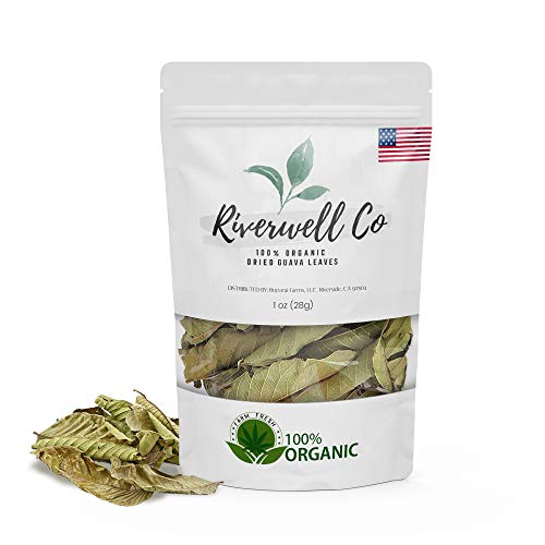 Organic Dried Whole Guava Leaves, Natural Guava Tea, Loose Leaf ...