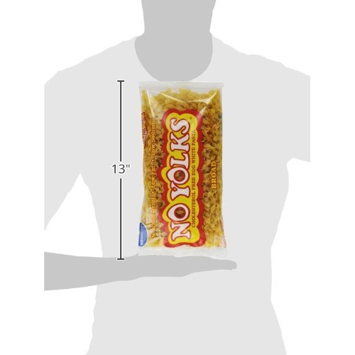 No Yolks Broad Egg Noodles, 8 Oz