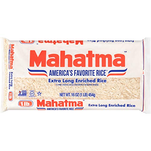 Mahatma Enriched Extra Long Grain White Rice, Gluten Free, Non-G