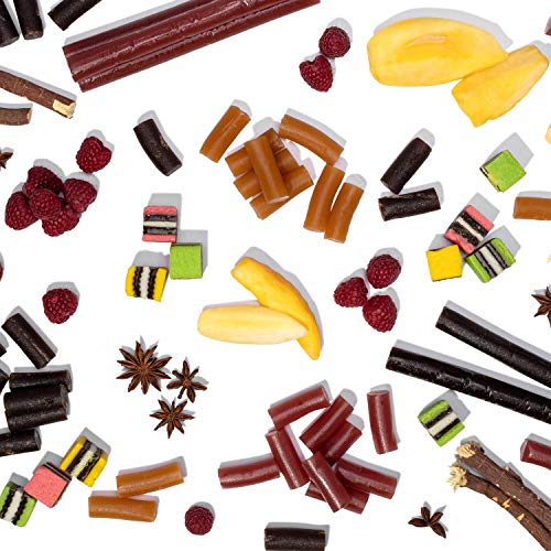 Soft Eating Raspberry Licorice 8-Pack - Rjs Licorice 7.05Oz B