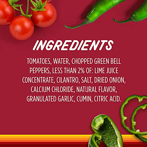 Rotel Mexican Style Diced Tomatoes With Lime Juice And Cilantro,