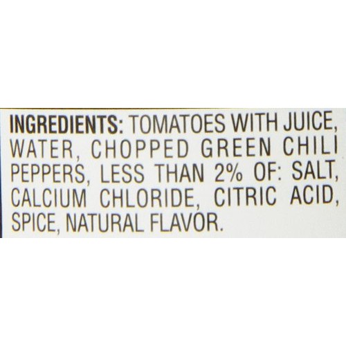 Ro-Tel Diced Tomatoes &Amp; Green Chilies, 10 Oz