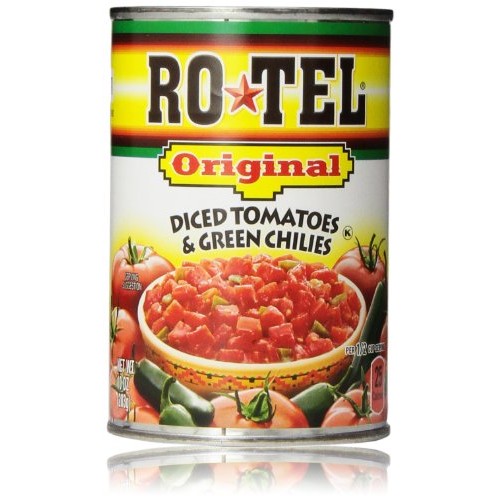 Ro-Tel Diced Tomatoes &Amp; Green Chilies, 10 Oz