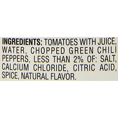 Ro Tel - Original Diced Tomatoes And Green Chilies 10 Oz 6-Pack