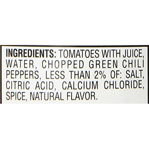 Ro Tel Tomato Diced Milderpack Of 6