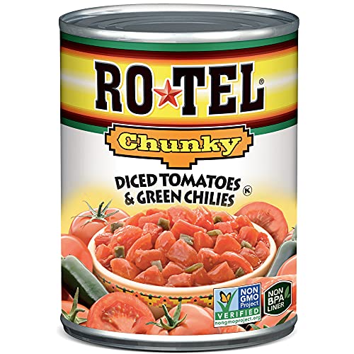 Rotel Chunky Diced Tomatoes And Green Chilies, 10 Ounce