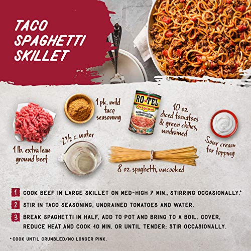 Rotel Original Diced Tomatoes And Green Chilies, Keto Friendly,