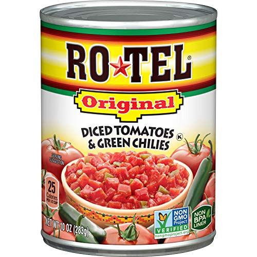 Rotel Original Diced Tomatoes And Green Chilies, Keto Friendly,