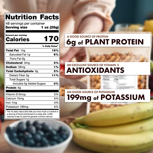 Roastery Coast - Just Roasted Almonds | 3 Lb Bulk Daily Nuts | K