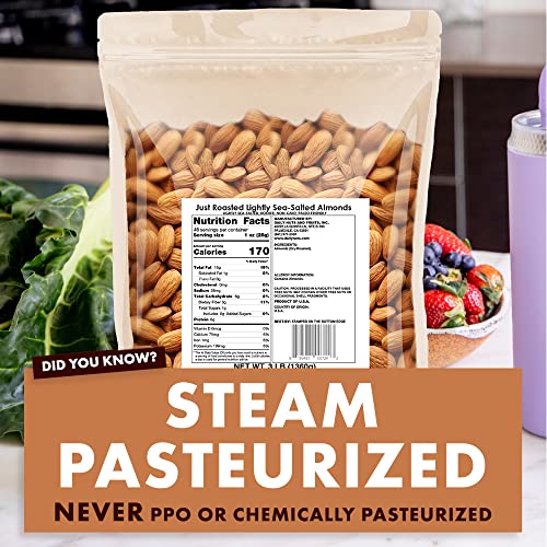 Roastery Coast - Just Roasted Almonds | 3 Lb Bulk Daily Nuts | K