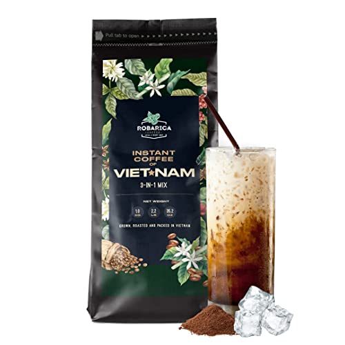 3 in 1 Coffee Instant Iced Coffee Mix - Vietnamese Instant Coffe...