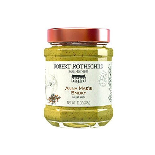 Robert Rothschild Farm Anna Maes Smoky Mustard 10 Oz - Mustar