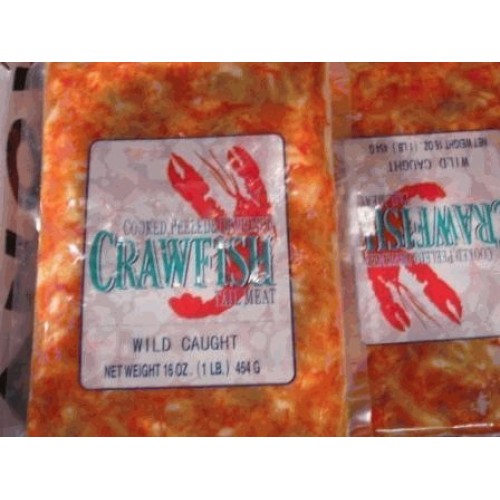 Crawfish Tail Meat Wild Caught Frozen 3Lbs.